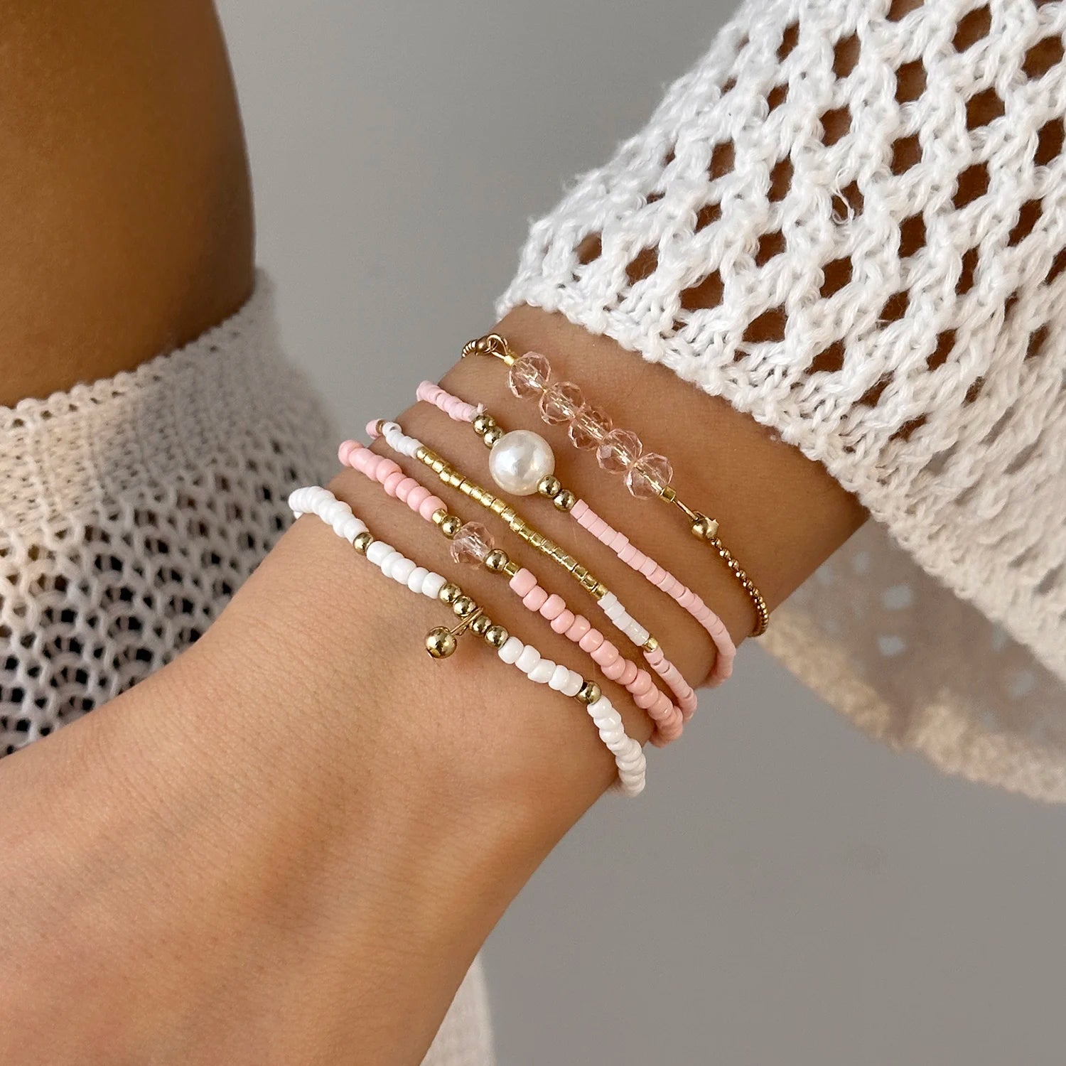 Pulsera Ibicenca Boho con Detalles Marinos y Estilo Artesanal boho bracelet