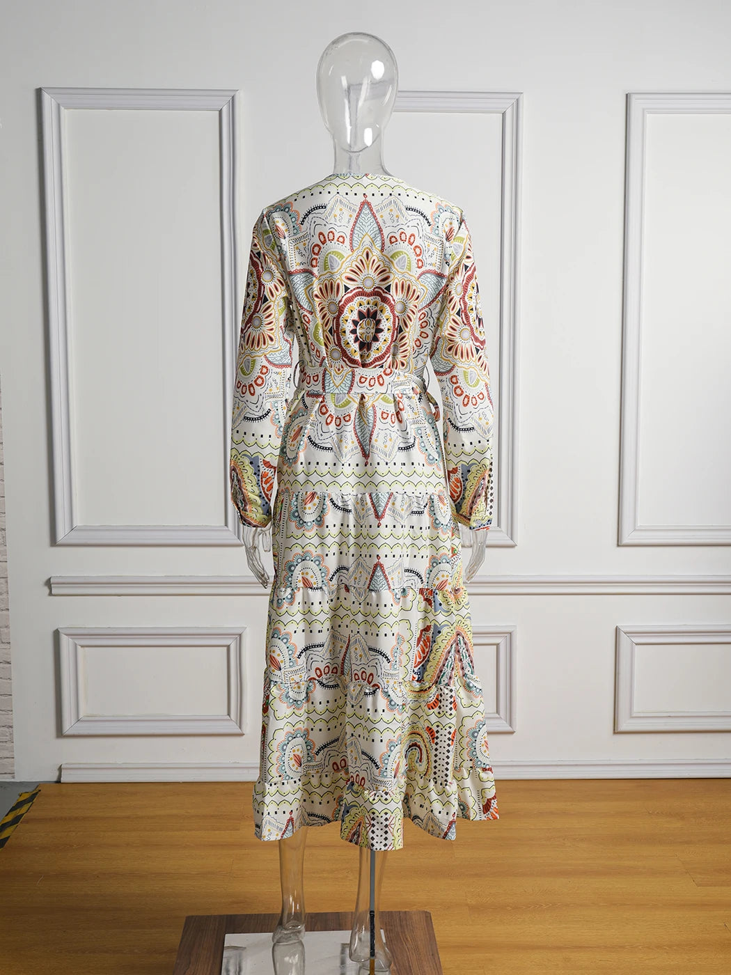 Vestido Ibicenco Bohemio Floral