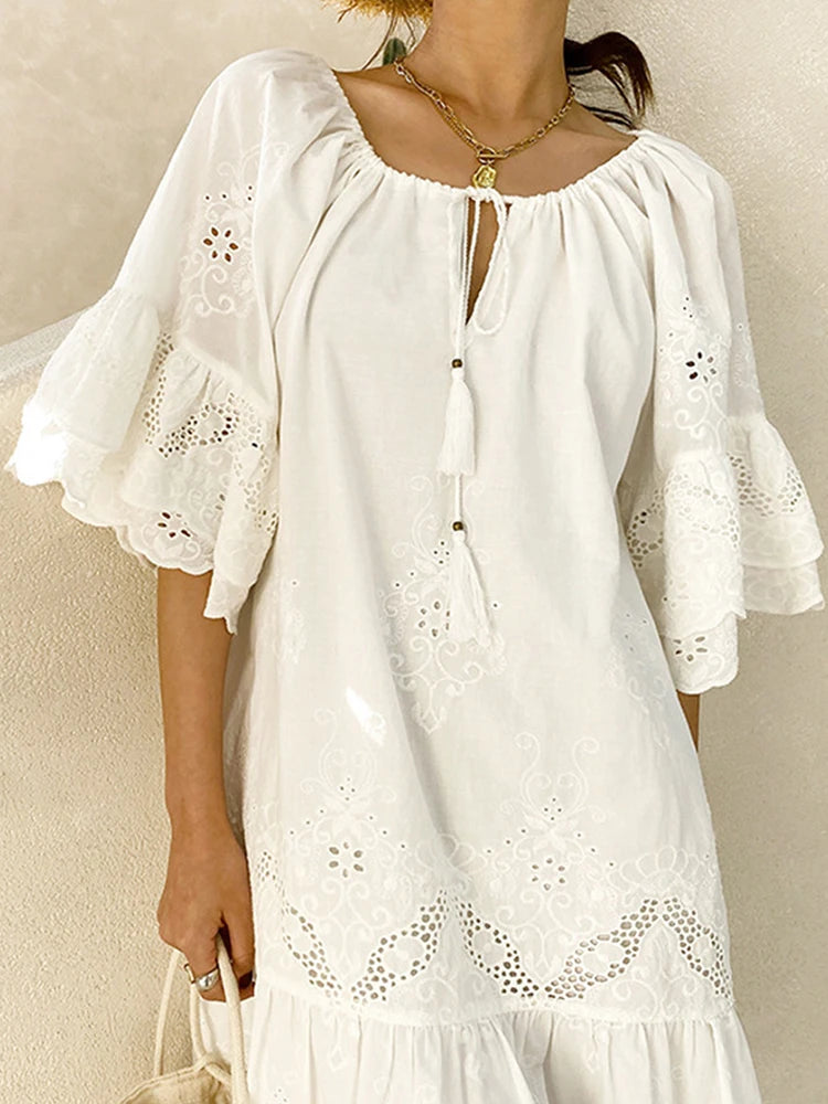 Vestido Ibicenco Boho Chic de Verano