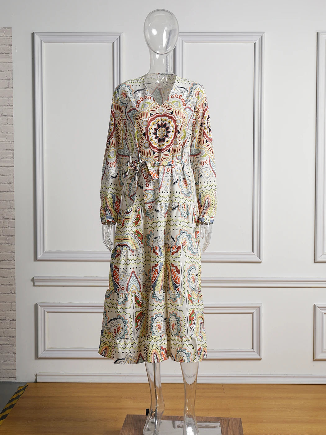 Vestido Ibicenco Bohemio Floral