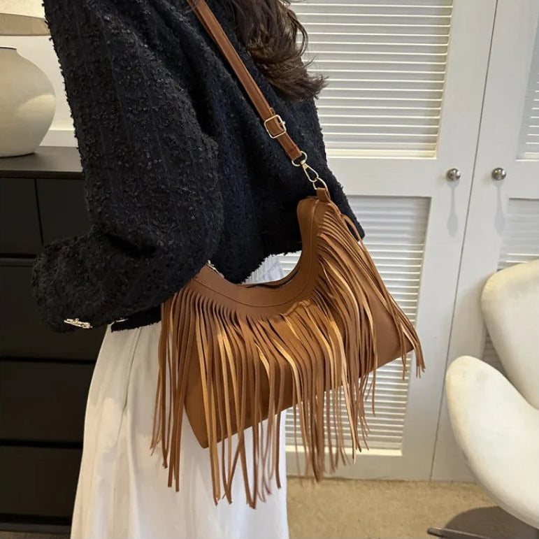 Bolso Ibicenco Boho con Flecos Artesanal boho bag