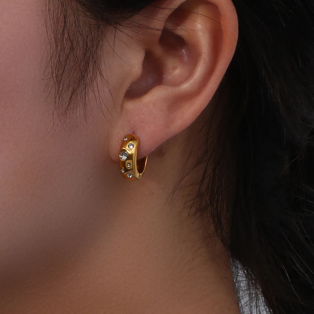 Pendientes Ibicencos Boho Artesanales con Detalles Decorativos gold earrings