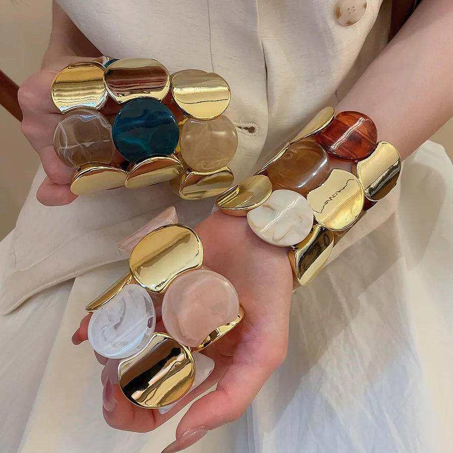 Pulsera Brazalete Ibicenco Boho de Diseño Artesanal bangle bracelet