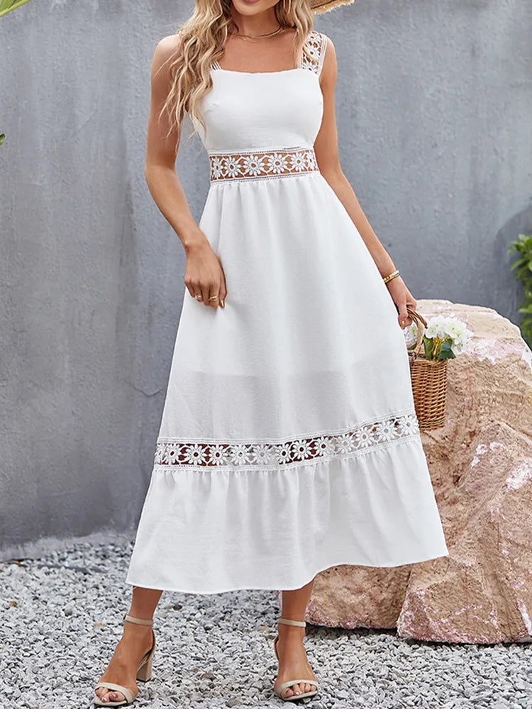 Vestido Ibicenco con Espalda Descubierta