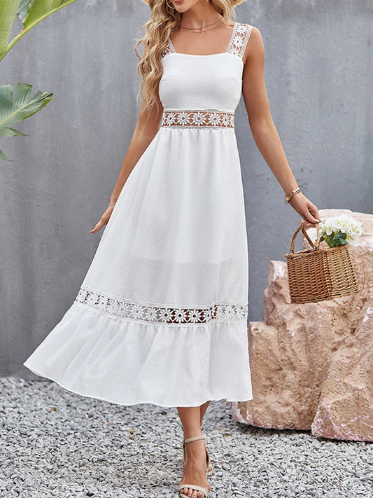 Vestido Ibicenco con Espalda Descubierta
